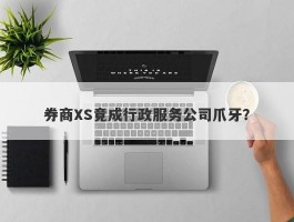 券商XS竟成行政服务公司爪牙？